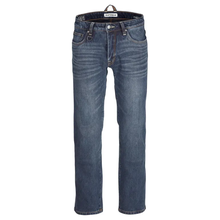 Jeansy motocyklowe SPIDI J&DYNEEMA EVO SHORT BLUE DARK USED niebieski