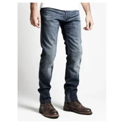Jeansy motocyklowe SPIDI J-TRACKER SHORT DARK BLUE granatowy niebieski