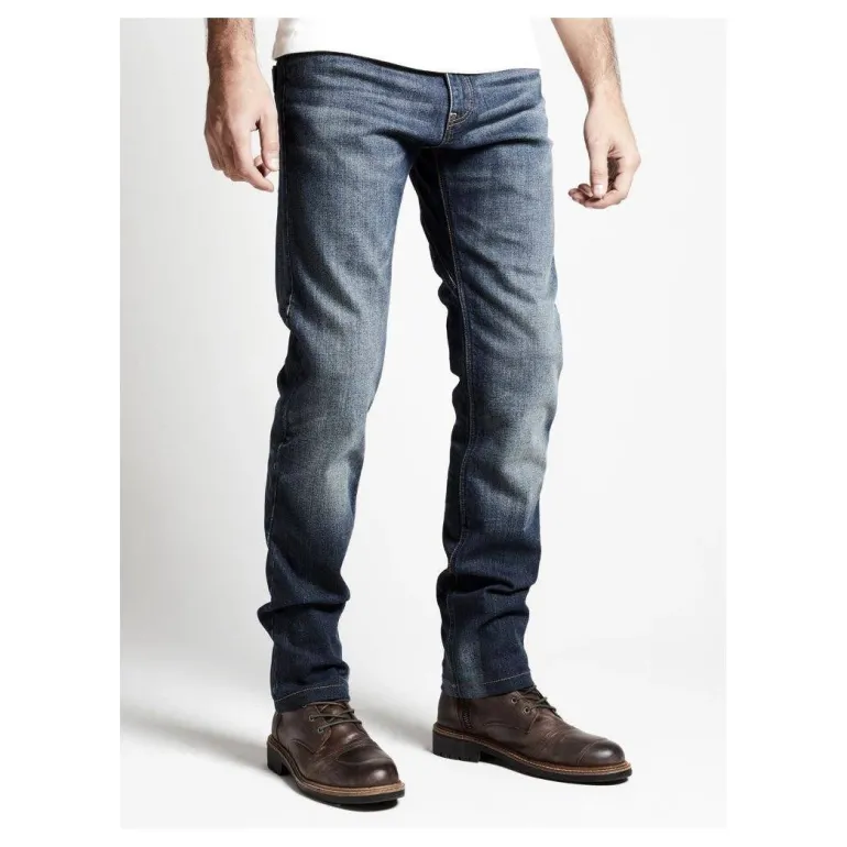 Jeansy motocyklowe SPIDI J-TRACKER SHORT DARK BLUE granatowy niebieski
