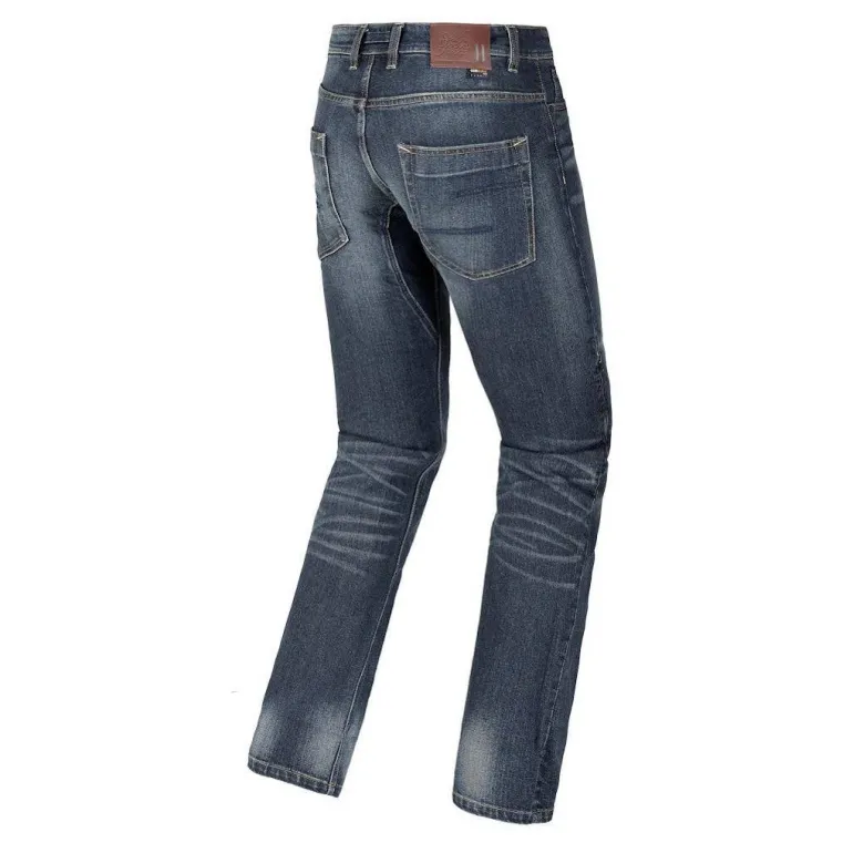 Jeansy motocyklowe SPIDI J-TRACKER SHORT DARK BLUE granatowy niebieski