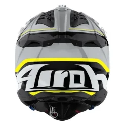 Kask cross AIROH AVIATOR 3 LEADER YELLOW GLOSS szary czarny żółty