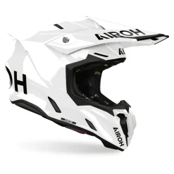 Kask cross AIROH TWIST 3 COLOR WHITE GLOSS biały