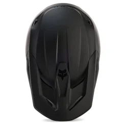 Kask cross dziecięcy FOX JUNIOR V1 SOLID BLACK MATT czarny mat