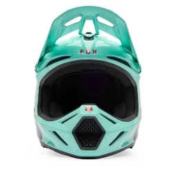 Kask cross FOX V3 DRIP TURQUOISE zielony czarny