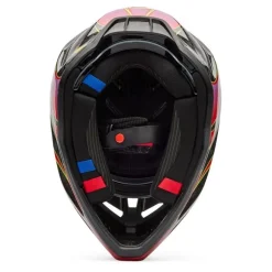 Kask cross FOX V3 RS CANVAS RED czerwony