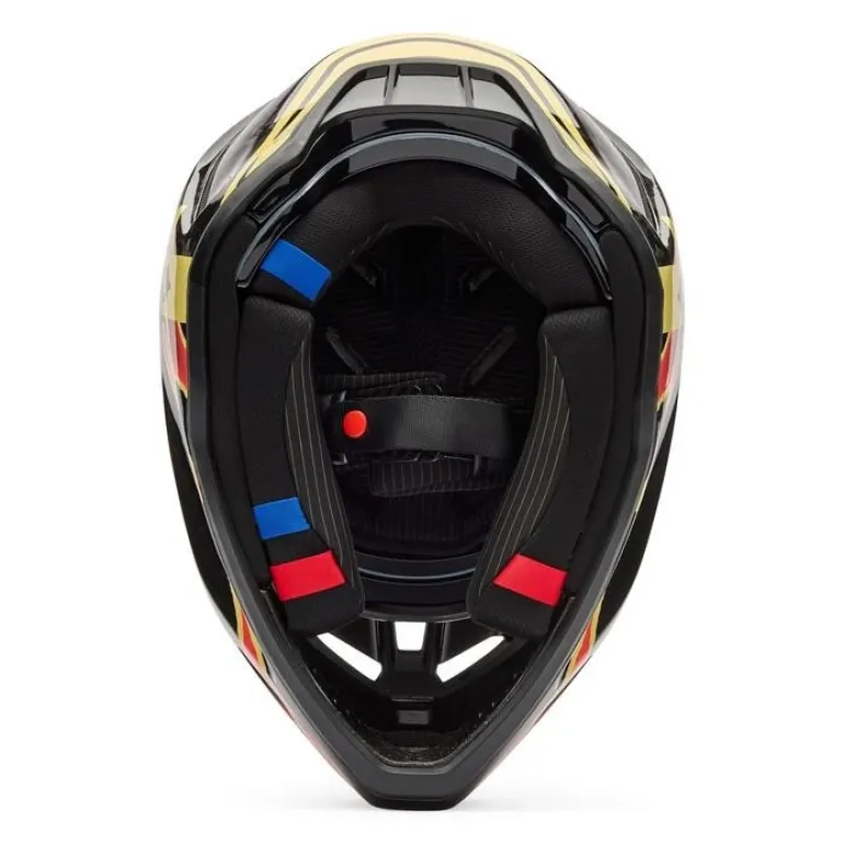 Kask cross FOX V3 RS INNING BLACK czarny
