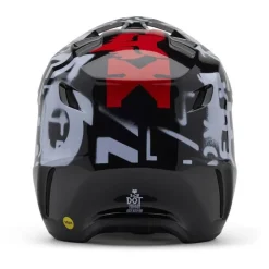 Kask cross FOX V3 SEVENTY4 BLACK czarny