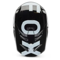 Kask cross FOX V1 SHIELD BLACK czarny