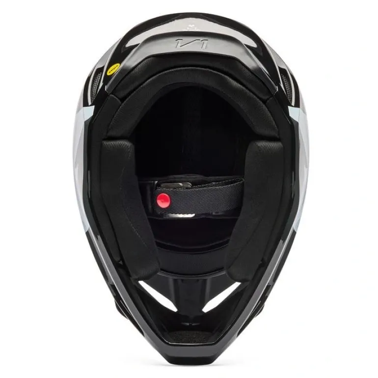 Kask cross FOX V1 SHIELD BLACK czarny