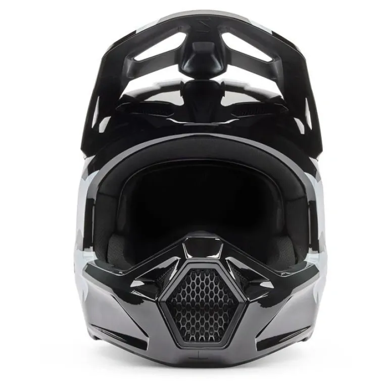 Kask cross FOX V1 SHIELD BLACK czarny