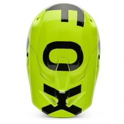 Kask cross FOX V1 SHIELD FLUO YELLOW żółty fluo czarny