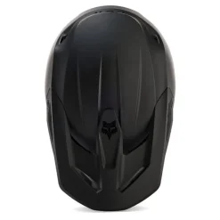 Kask cross FOX V1 SOLID BLACK MATT czarny mat