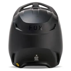 Kask cross FOX V1 SOLID BLACK MATT czarny mat