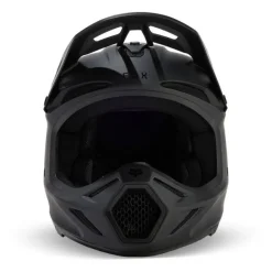Kask cross FOX V3 SOLID BLACK MATT czarny mat