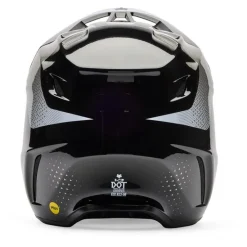 Kask cross FOX V3 TINE BLACK czarny