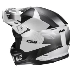 Kask cross HJC C50 SLIDE WHITE/BLACK biały czarny