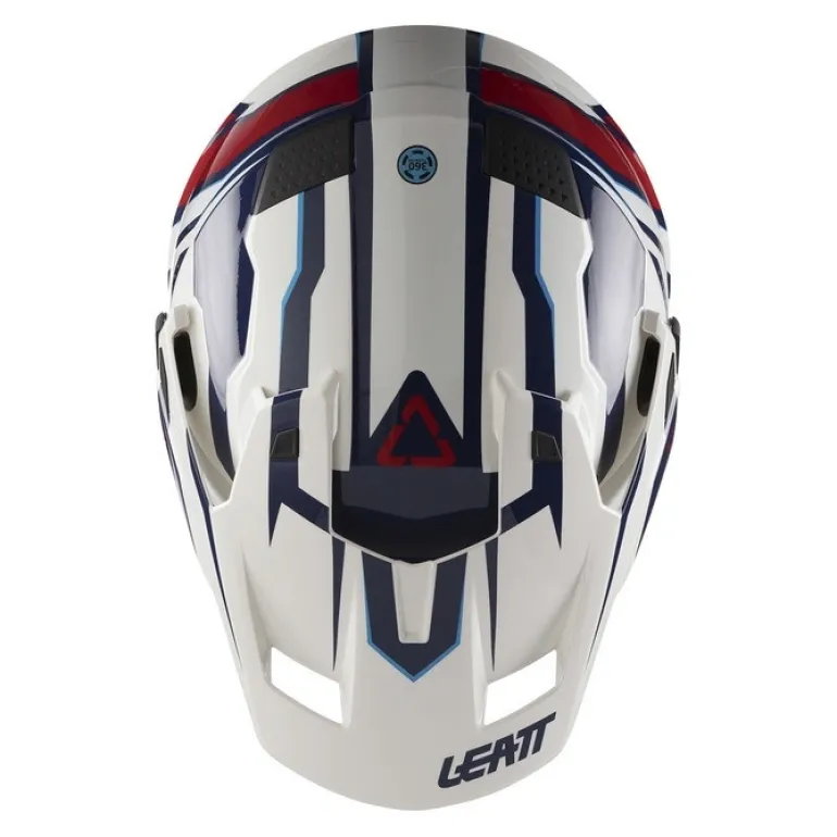 Kask cross z goglami LEATT ADV 7.5 ROYAL BLUE/RED niebieski czerwony
