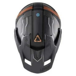 Kask cross z goglami LEATT ADV 7.5 BLACK/BRONZE czarny brązowy