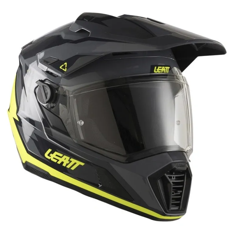 Kask cross z goglami LEATT ADV 7.5 HI-VIZ YELLOW żółty fluo