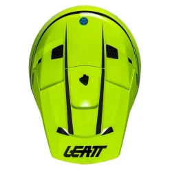 Kask cross z goglami LEATT KIT MOTO 3.5 NEON YELLOW żółty fluo