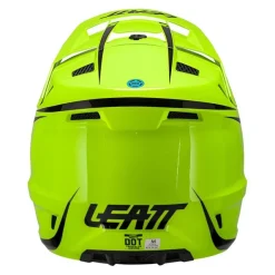 Kask cross z goglami LEATT KIT MOTO 3.5 NEON YELLOW żółty fluo