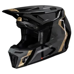 Kask cross z goglami LEATT KIT MOTO 8.5 V25 BLACK czarny