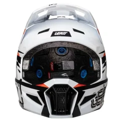 Kask cross z goglami LEATT KIT MOTO 3.5 V25 WHITE biały