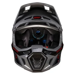 Kask cross z goglami LEATT KIT MOTO 8.5 GREY szary