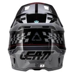 Kask cross z goglami LEATT KIT MOTO 8.5 GREY szary