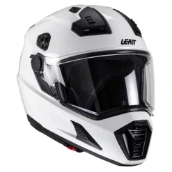 Kask cross z goglami LEATT KIT ADV 8.5 V25 WHITE biały