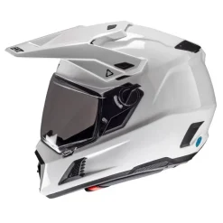 Kask cross z goglami LEATT KIT ADV 8.5 V25 WHITE biały