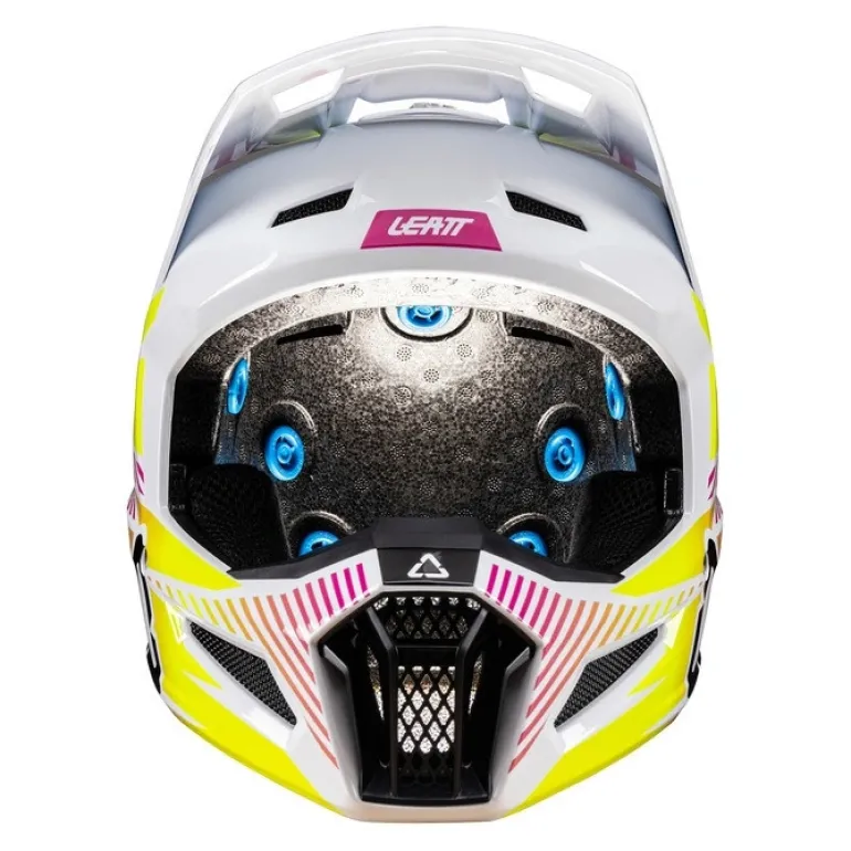 Kask cross z goglami LEATT KIT MOTO 3.5 STORM PINK różowy