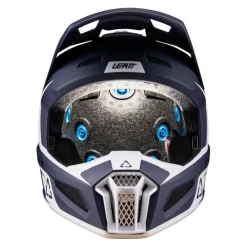 Kask cross z goglami LEATT KIT MOTO 3.5 BLUE niebieski