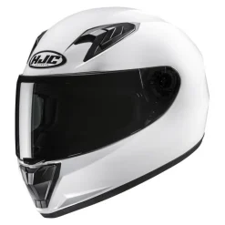 Kask dziecięcy integralny HJC Y10 SOLID PEARL WHITE biały