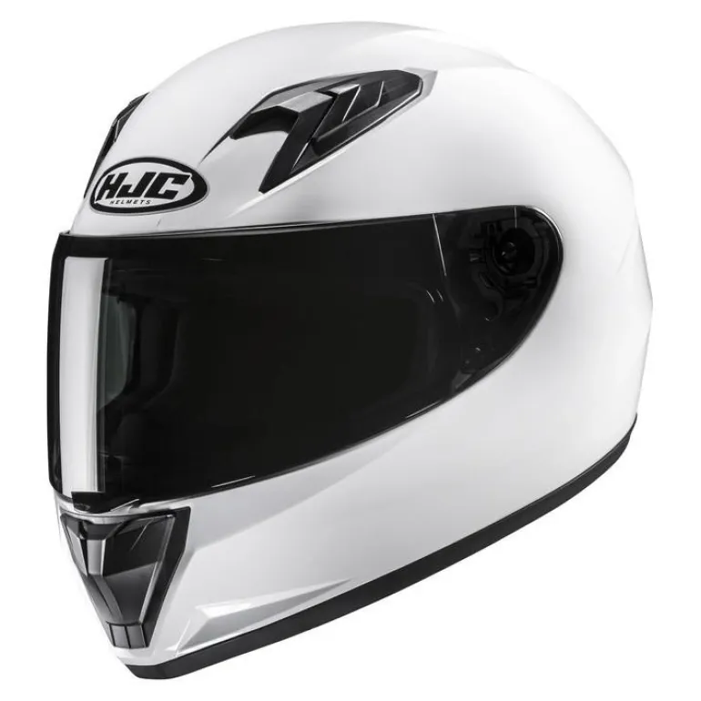 Kask dziecięcy integralny HJC Y10 SOLID PEARL WHITE biały