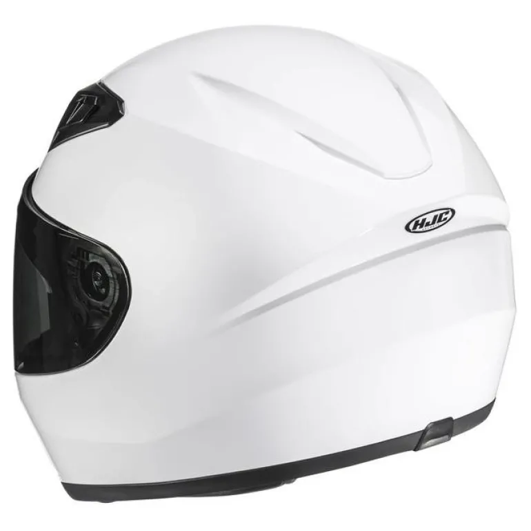 Kask dziecięcy integralny HJC Y10 SOLID PEARL WHITE biały