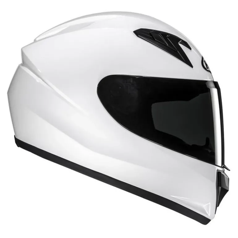 Kask dziecięcy integralny HJC Y10 SOLID PEARL WHITE biały