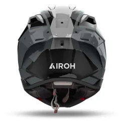 Kask integralny AIROH GP800 MASTER METALLIC GLOSS szary czarny