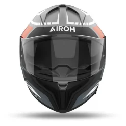 Kask integralny AIROH MATRYX RIDER RED MATT czerwony szary czarny