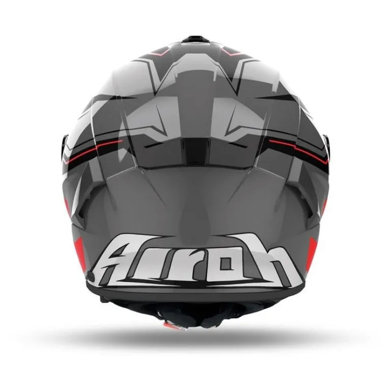 Kask integralny AIROH SPARK 2 DART RED GLOSS czerwony szary czarny
