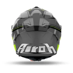 Kask integralny AIROH SPARK 2 DART YELLOW GLOSS żółty fluo szary czarny