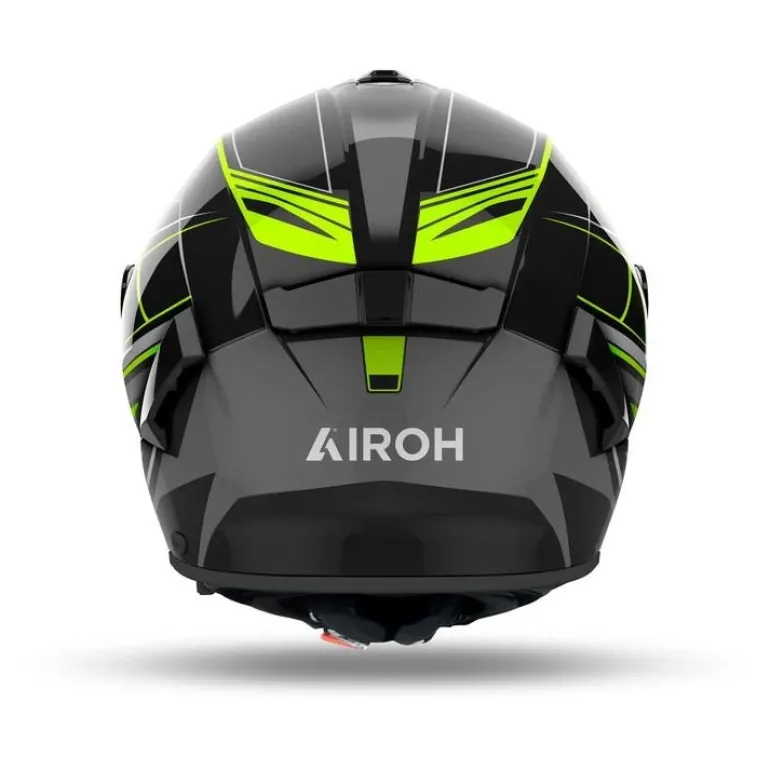 Kask integralny AIROH SPARK 2 SHADOW YELLOW GLOSS żółty fluo szary