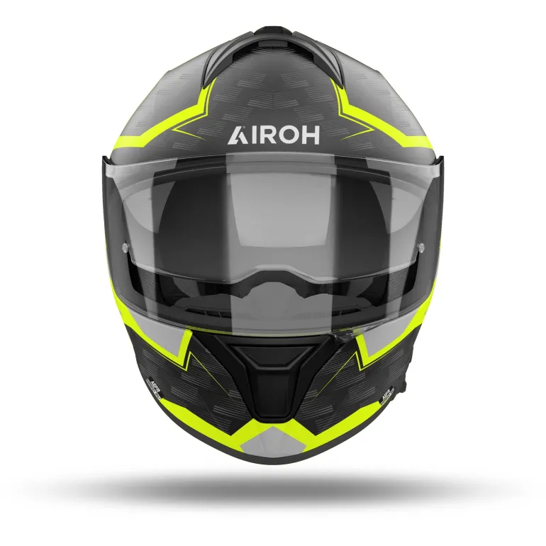 Kask integralny AIROH SPARK 2 ZENITH YELLOW MATT żółty czarny szary