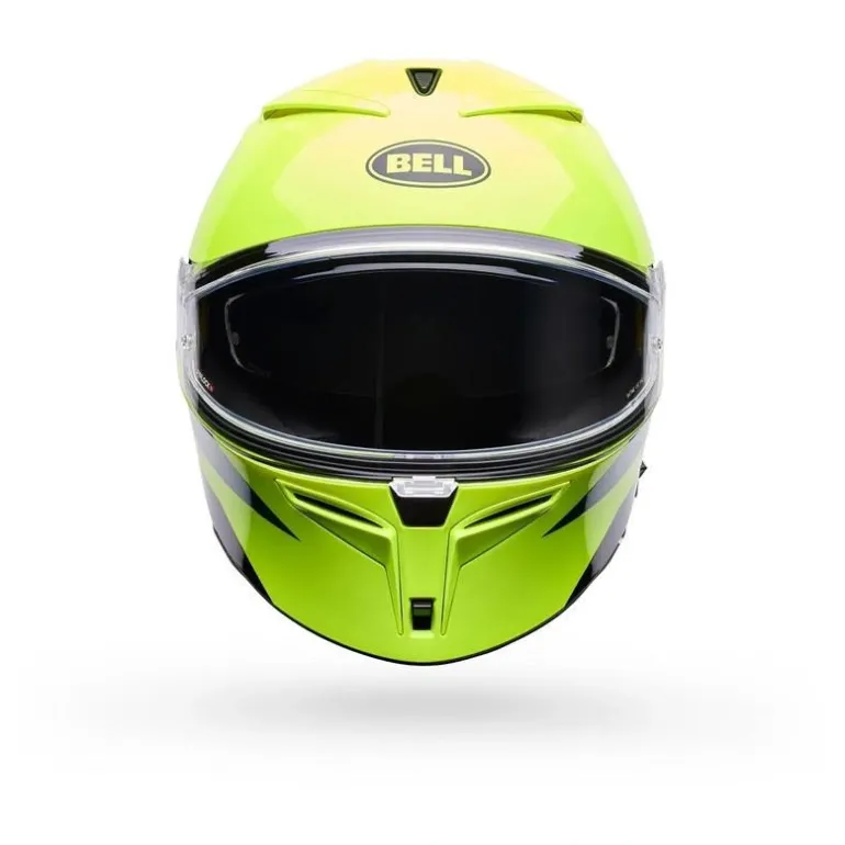 Kask integralny BELL LITHIUM ECE6 FLIP YELLOW żółty fluo czarny