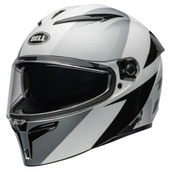 Kask integralny BELL LITHIUM ECE6 SHEAR SILVER/WHITE srebrny biały