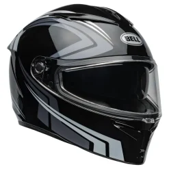Kask integralny BELL LITHIUM ECE6 JETSTREAM BLACK/SILVER czarny srebrny