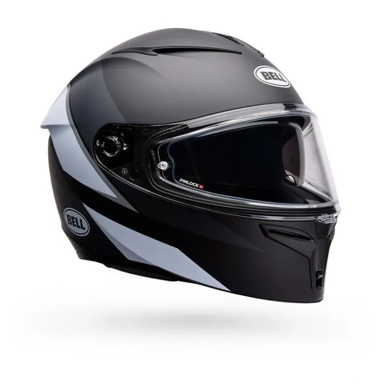 Kask integralny BELL LITHIUM ECE6 FLIP BLACK WHITE czarny biały