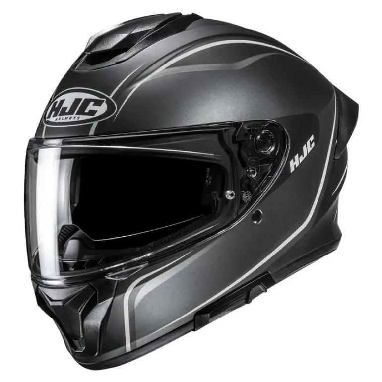 Kask integralny HJC C71 QUEZ BLACK/GREY czarny szary