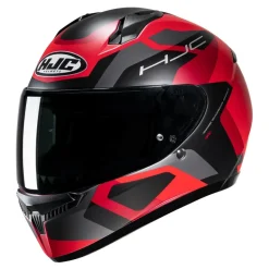 Kask integralny HJC C10 TINS BLACK/RED czerwony czarny szary