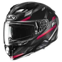 Kask integralny HJC F71 CARBON ESIRA BLACK/RED czarny czerwony